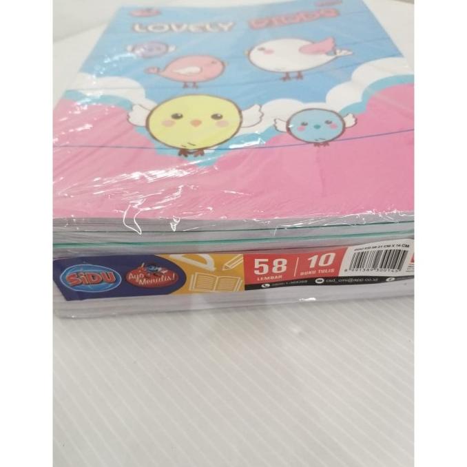 

Buku Tulis Sidu 58 Lembar - Pack