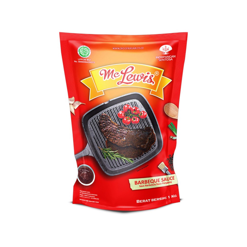 

Paling Popular Mc Lewis Barbeque Sauce - 1Kg GV6