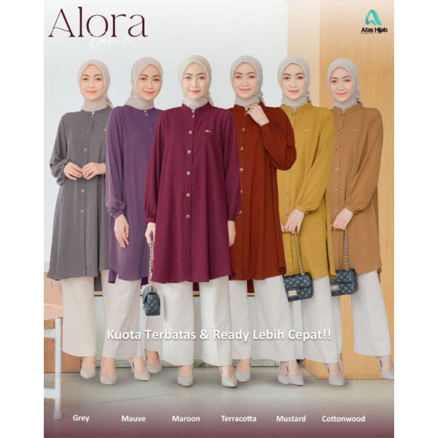 RIHAIA | Alora Tunic by Afas Hijab