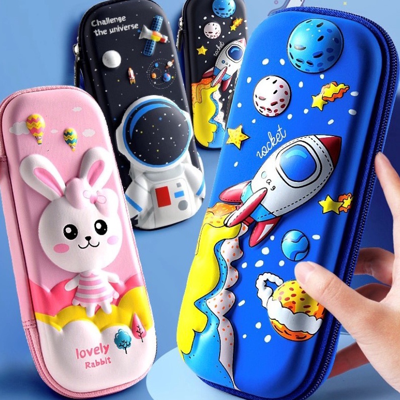 

Harga Murah.. Kotak Pensil Tempat Tepak Pencil Anak Laki Laki Perempuan 3D PC0002 75