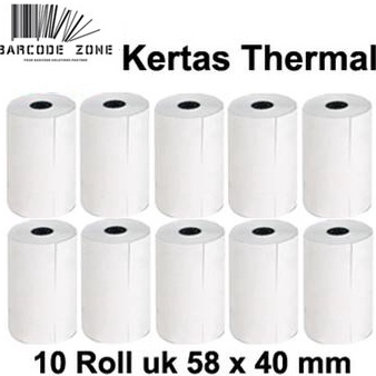

12.12 BRANDS FESTIVAL Kertas Struk Thermal Paper / POS Mobile Printer - EDC VSC 58x40mm -13