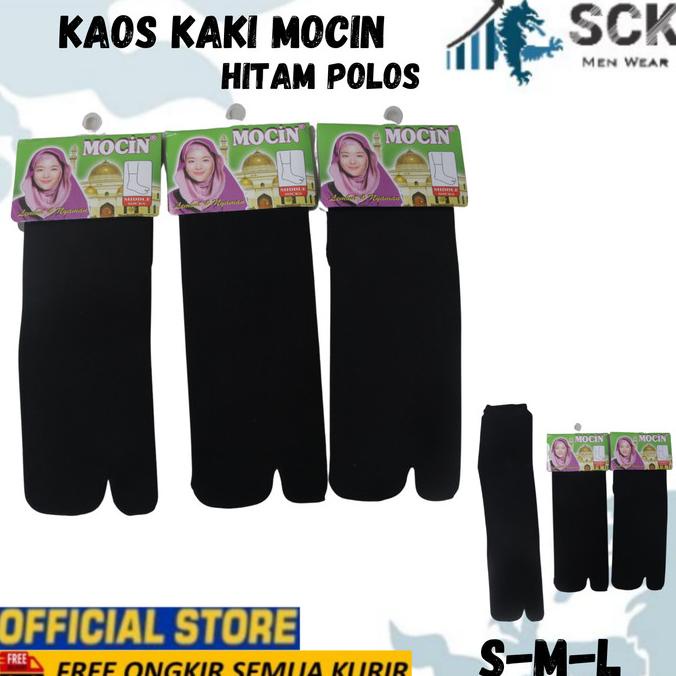Kaos Kaki Wanita MOCIN NYLON 2JR SPD POLOS Muslimah