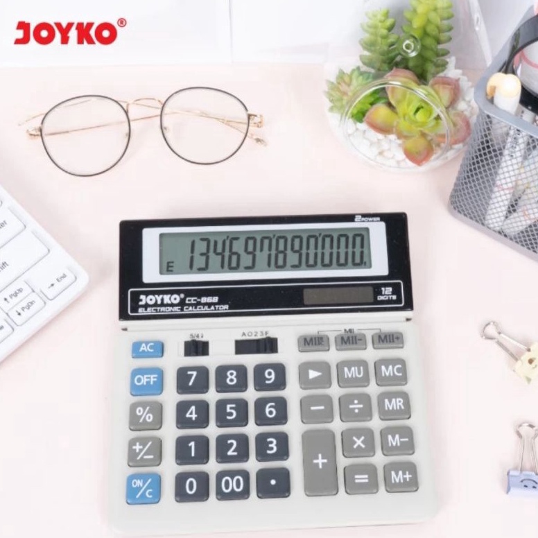 

Terbaru JOYKO CC-868 Check & Correct Kalkulator mirip spt Citizen SDC-868L 6W6