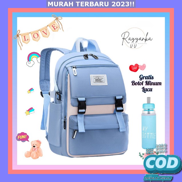 Tas Sekolah Perempuan Sd Tas Gendong Laki Laki Anak Cowok Smp Terbaru 2023 Viral Import Remaja Backp