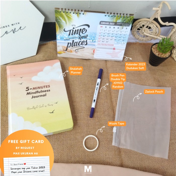 

Bestseller [Ready] Mindfulness Journal For Muslimah Shaleha Planner