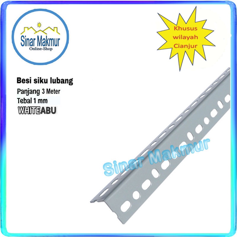 Siku Lubang Tipis 4x4 CM