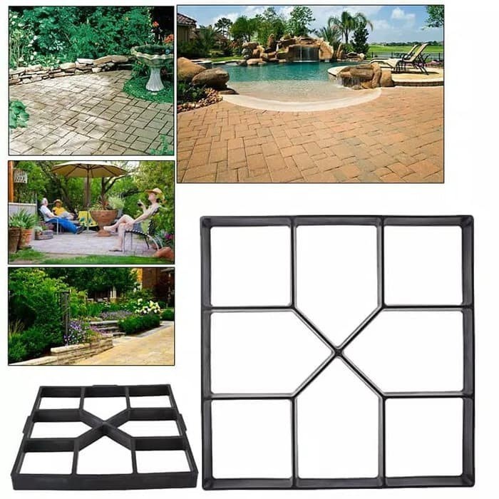 HOT SALE BAHAN BESI CETAKAN PAVING BLOCK JALAN PAVING PAVING BETON TERLARIS