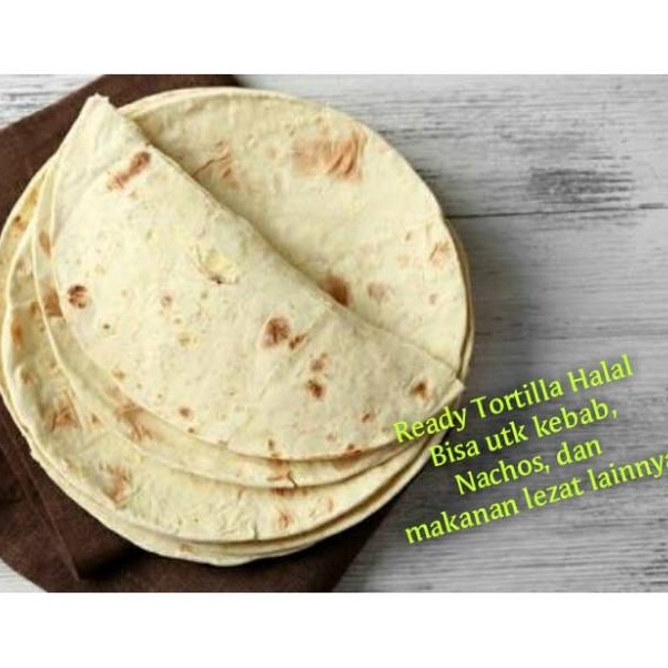 

Stok baru Tortilla 20cm isi 10 lembar tortila kulit kebab bungkus kebab bahan kebab halal daging kebab tacos nachos roti canai maryam libanes