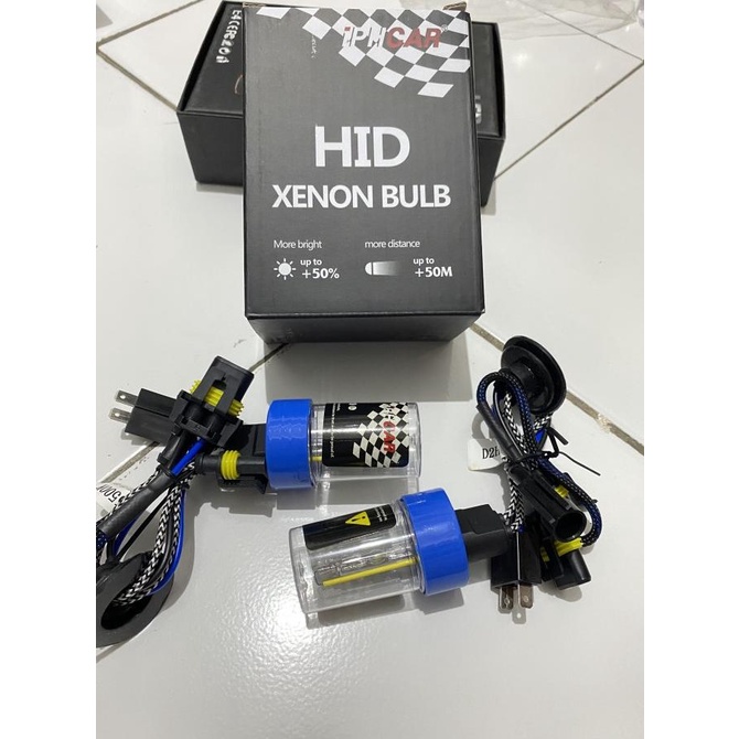 Bulb Bohlam Dop Hid Brand Iphcar D2H 5500K 6500K