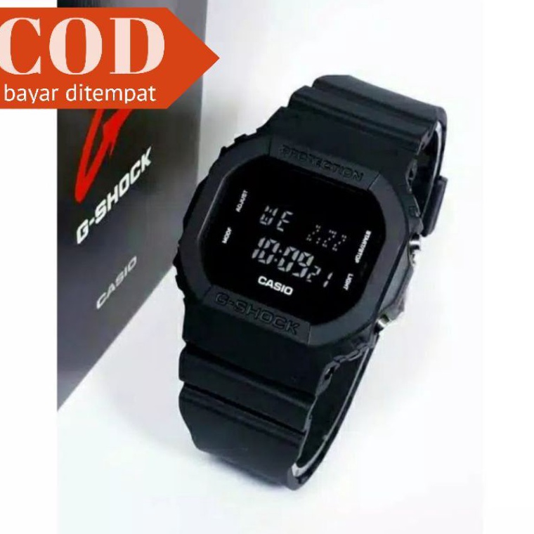 Kualitas Terbaik Jam Tangan Pria Wanita Cewek Cowok Shock 5600 Led Digital Ruber Anti Air Keren Coup