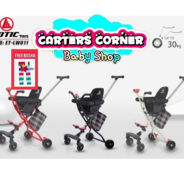 ↕Murah Banget❋➨ YETQ8 SPACE BABY STROLLER BUTTERFLY HANDLE KURSI DORONGAN BAYI LW 011 EXOTIC MAGIC S