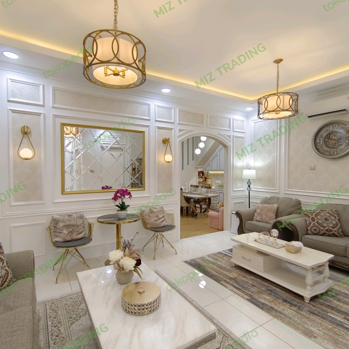 PROMO WALL MOULDING KAYU PROFIL WAINSCOTING TERBARU