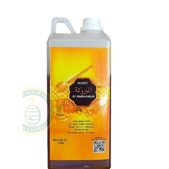 

Best Seller✿ JQCAJ Madu Hutan Al Mubarokah dengan COA II UJI LABORATORIUM Kemasan 1kg||BPOM MD KEMASAN BARU P47 Best Produk