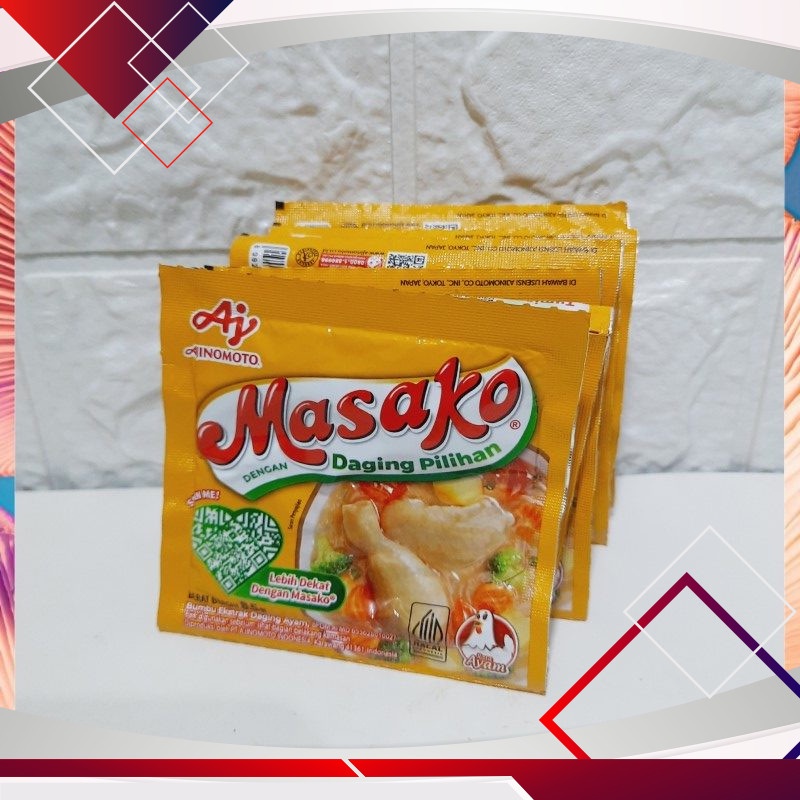 

Masako Rasa Ayam 8.5gr Isi 12pcs - 102gr .