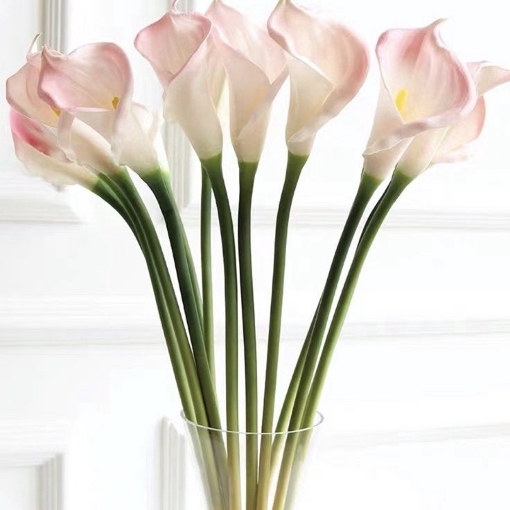 Produk Keren Bunga Besar Calla Lily Latex Cala Lili Artificial Jumbo Premium Dekorasi Hiasan Seserah