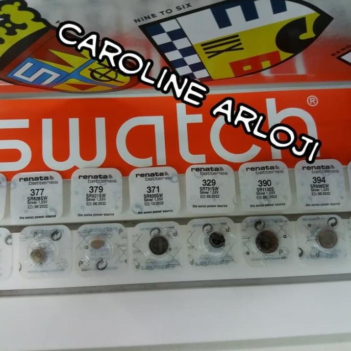 Laris Jam Tangan Swatch Renata Swiss Made Original