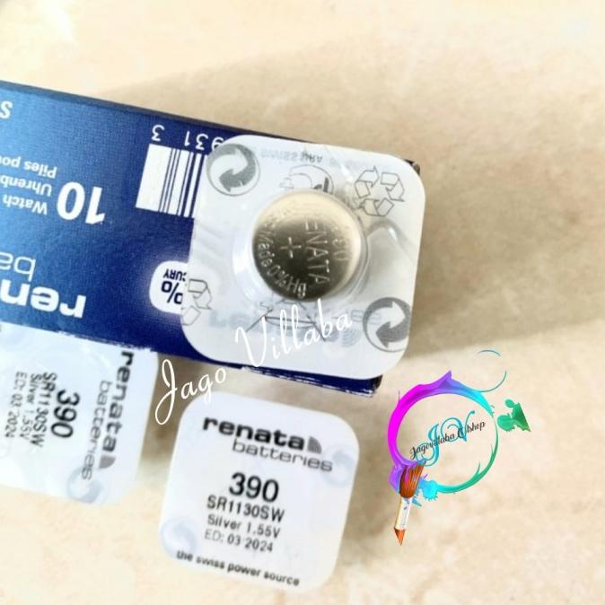 New Renata 390 Sr1130Sw Original Jam Tangan Lr1130 Ag10