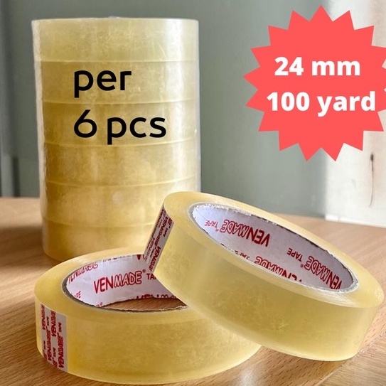 

✾Model Baru❉➫ DF0GO 6 PCS / ISOLASI SEDANG / MERK VENMADE / 24 MM / 1 INCH x 100 YARD Y47 Bayar Di Tempat