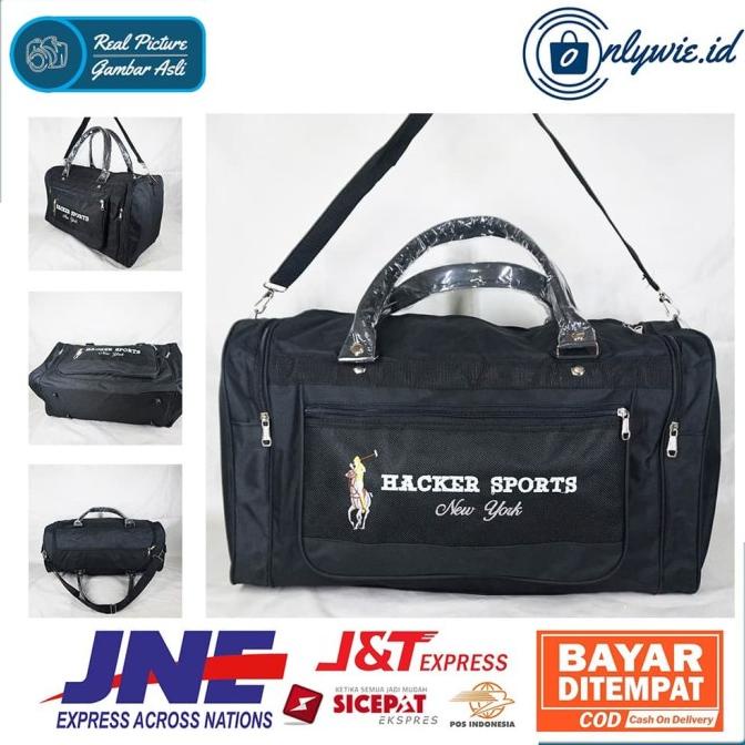 Terbaru Phr004 Travel Bag Hacker Ny Tas Pakaian Mudik Pria / Wanita Termurah
