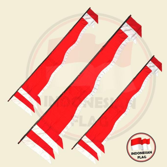 bendera merah putih layur