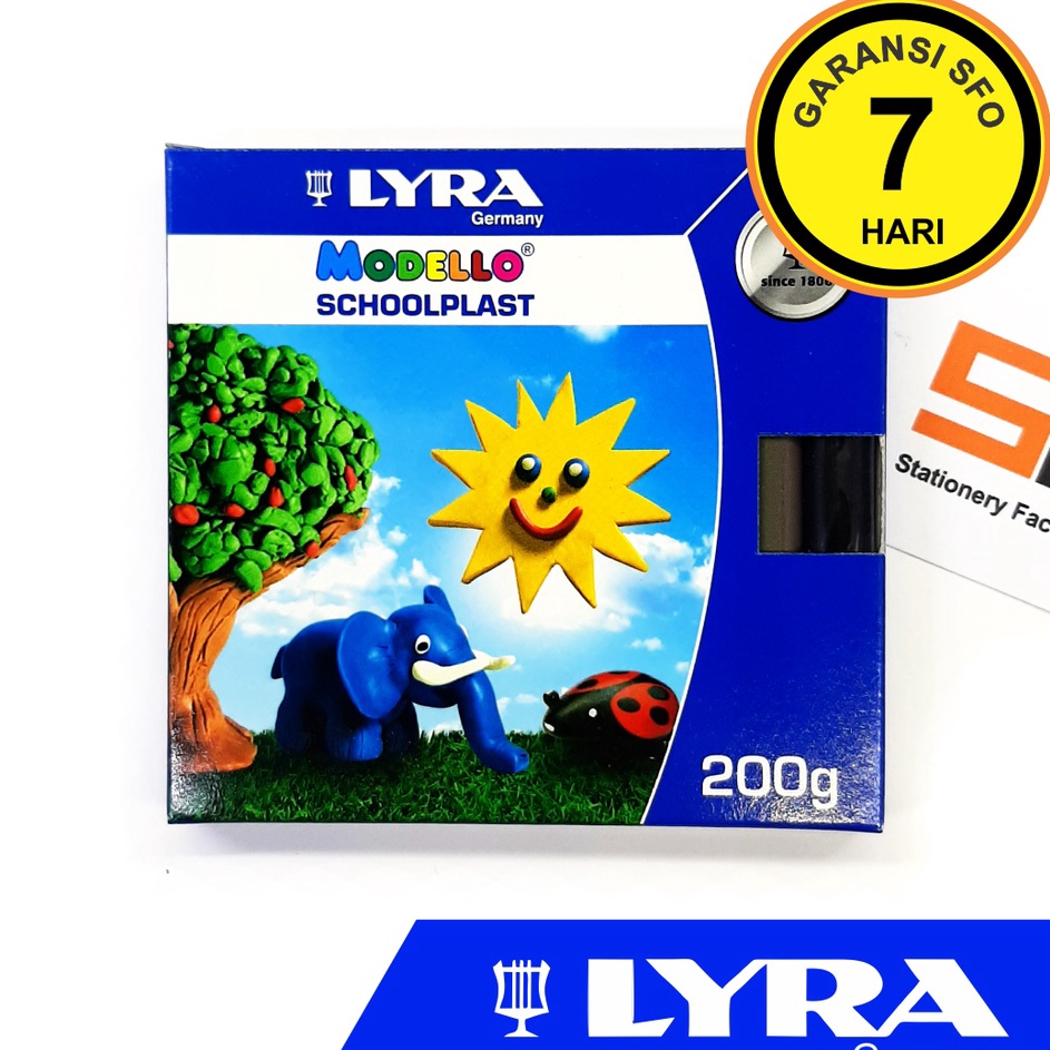 

➧Ready☆ G6WGB Modelling Clay Lyra 10 Warna 200g - SFO Semarang Official T97 ❊Best