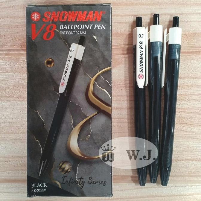 

favorit] Bolpoin / Bolpen Snowman V-8.