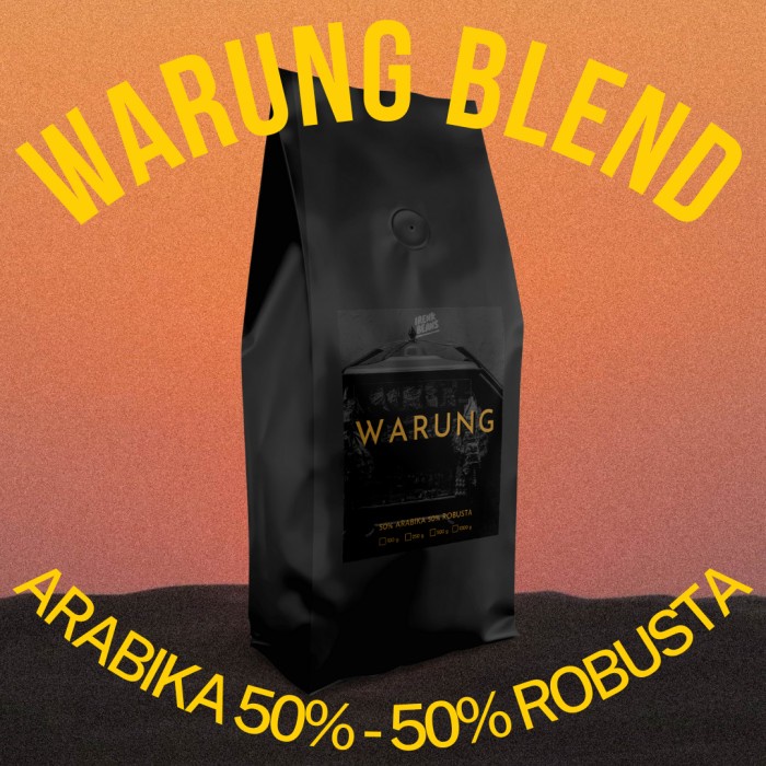 

Warung Blend 50/50 Arabika Robusta Kopi Susu Espresso Biji Bubuk 1000G