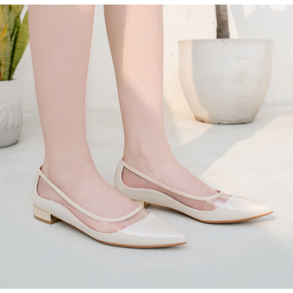 NCY Shoes PHOEBE Flatshoes warna cream