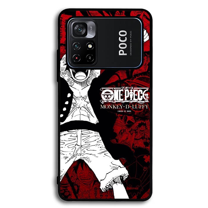 Hardcase Casing Xiaomi Poco M3 M4 M5 X3 X5 F2 F3 F4 Pro One Piece Luffy AB2058 Case Cover