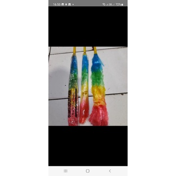 Kemoceng Rafia / Sulak Plastik Rafia / Pembersih Debu