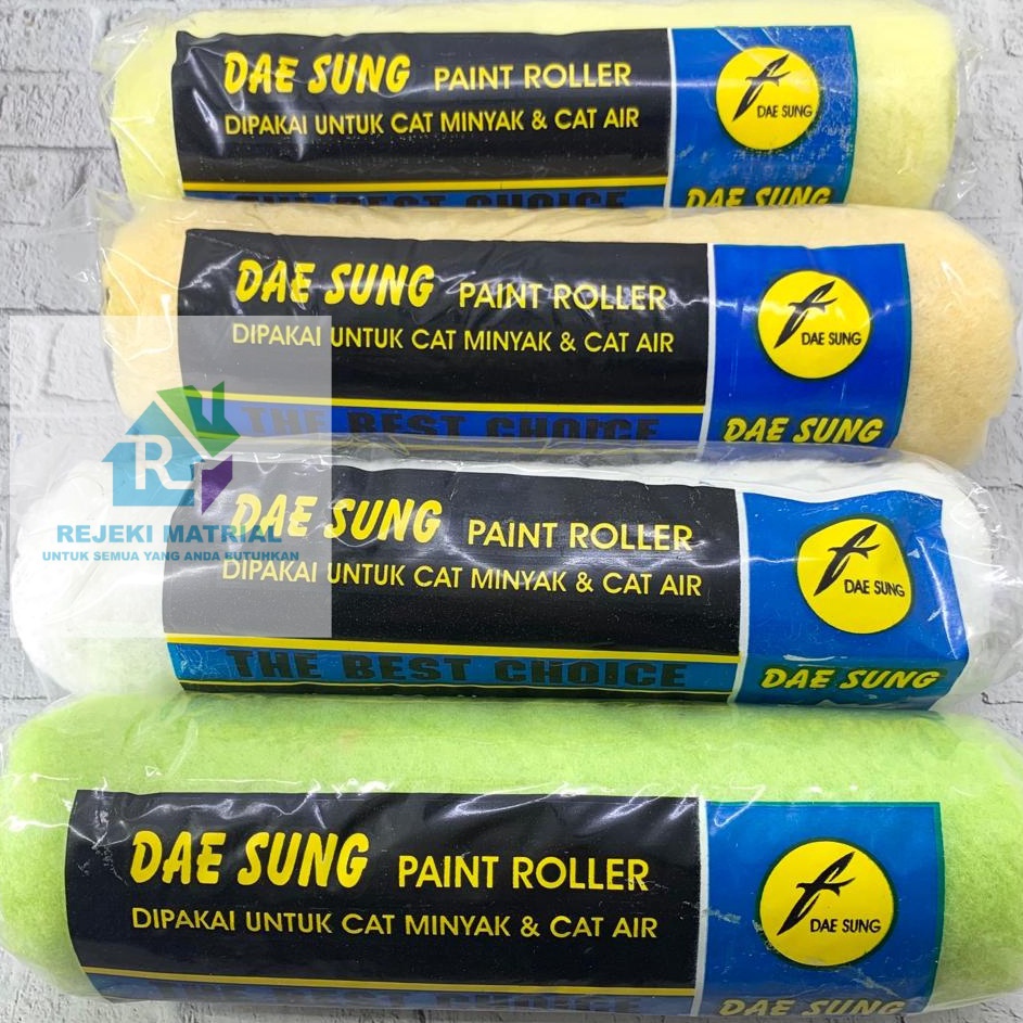 

Ready Stok IJTEO Bulu refil Kuas Cat Roll Desung - Harga per 1 pcs N60 ✬Kirim Sekarang