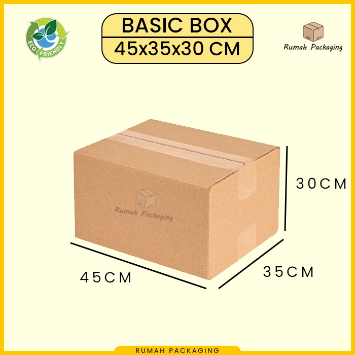 

KARDUS / KARTON BOX POLOS Uk. 45x35x30 CM