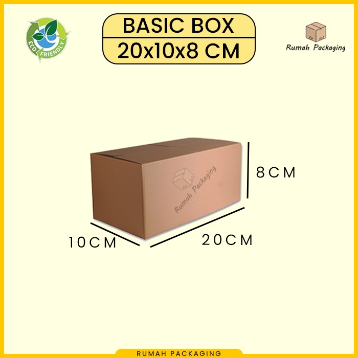 

KARDUS / KARTON BOX POLOS Uk. 20x10x8 CM