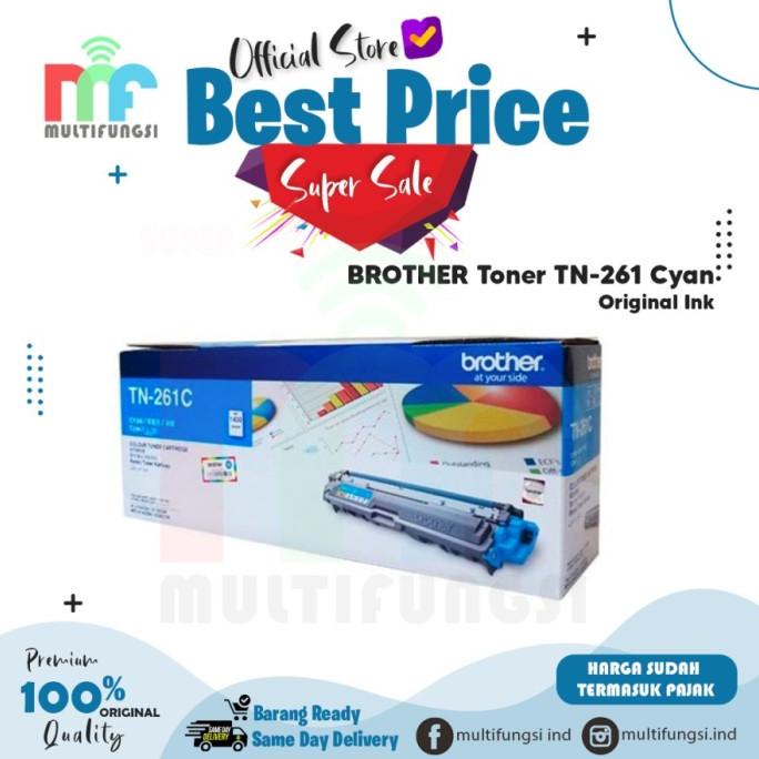 Brother Toner TN-261C Original Cyan / HL-3150CDN HL-3170CDW TN-261