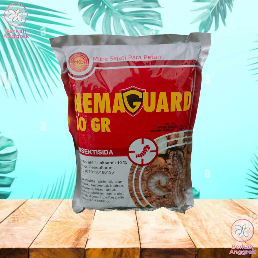 Nemaguard 500 Gram Insektisida Ulat Tanah Embug Uret Tanah