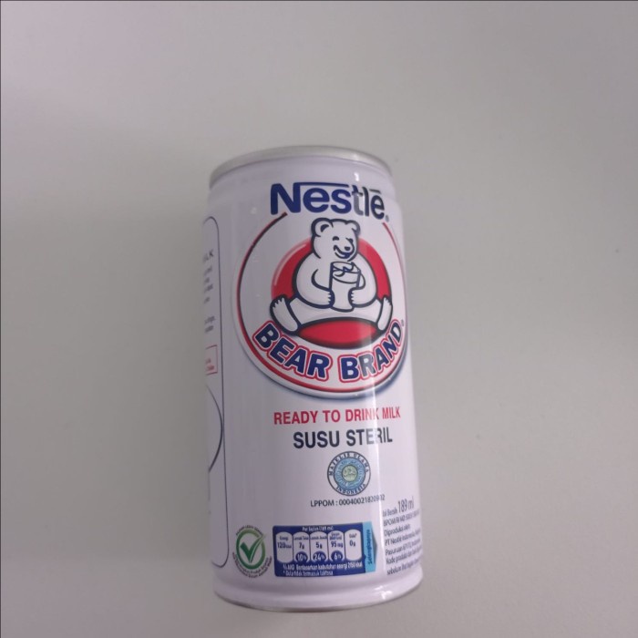 

susu steril nestle bear brand 189 mL