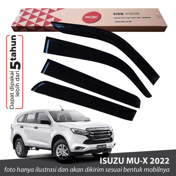 Bestseller Isuzu Mux All New 2022 Talang Air Mcbc Solid Black