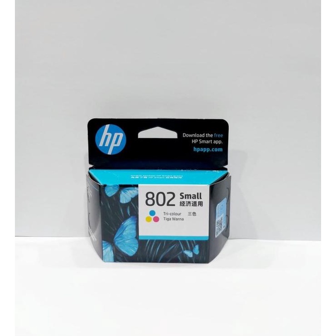 HP CARTRIDGE 802 COLOR / TINTA HP 802 WARNA ORIGINAL