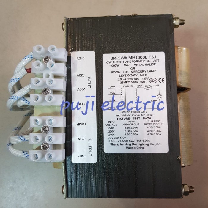 Ballast Metal Halide Or Mercury Lamp 1000 Watt