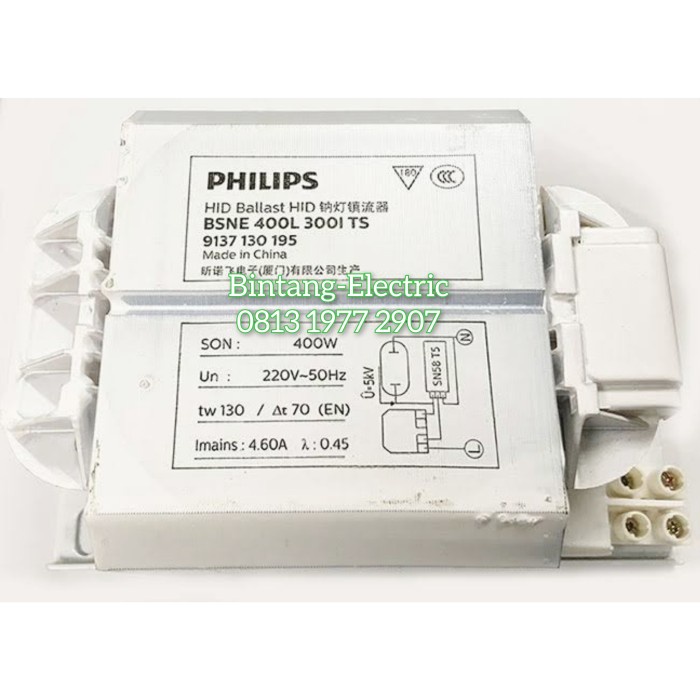 Ballast / Trafo Bsn 400 / Bsne400 / Bsne 400 Watt Philips