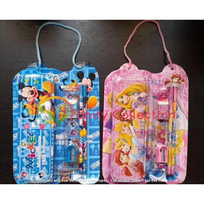 

Tempat Pensil 5 In 1 Anak Karakter Lucu Stationery Set