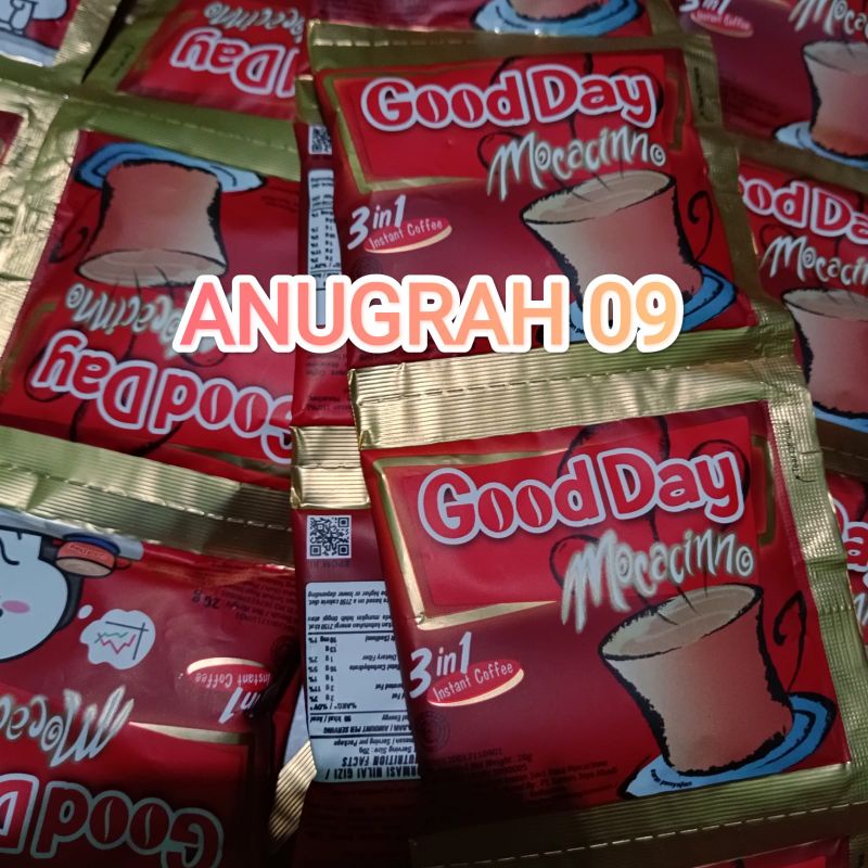 

Good Day Mocacinno renceng ( isi 10pcs x 20g )