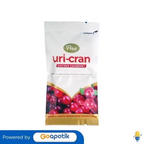 

Prive Uri Cran Strip 10 Kapsul