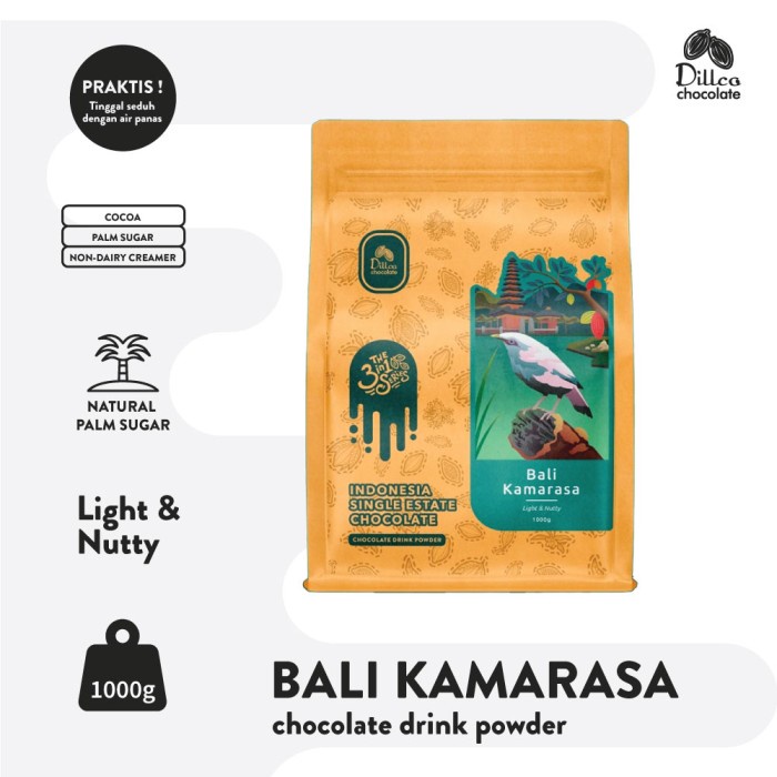 

Terlaris Dillco Single-Estate Chocolate Bali Kamarasa 3 In 1 Series 1 Kg