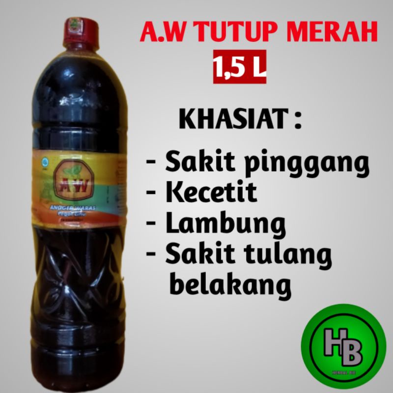 

JAMU HERBAL ANGGER WARAS TUTUP MERAH 1,5L