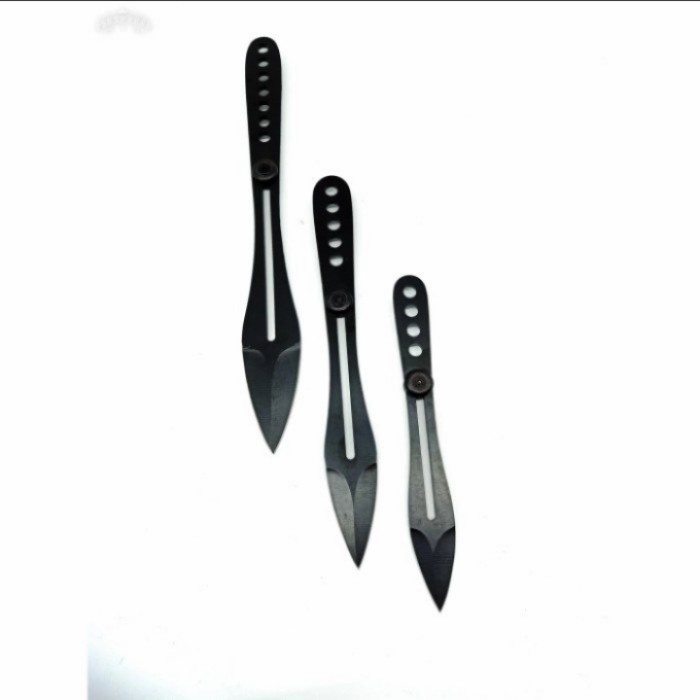 

Terlaris Pisau Lempar/Throwing Knives/Pisau Lempar Combat 3Pcs