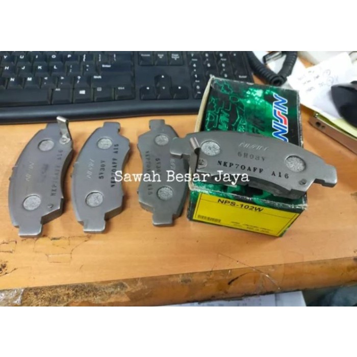 Brake Pad Kampas Kanvas Rem Depan Civic Genio Estilo Brio Nissin ORIGINAL