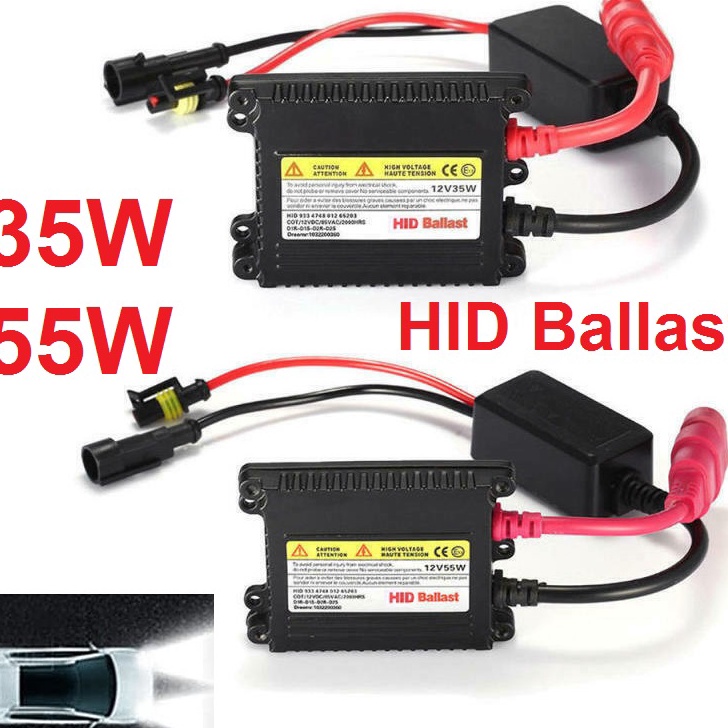 ✻ Ballast HID 35 Wat 55 Watt Standar Aes I Balast HID Mobil Motor Balas 12V Projie Projector Lampu U