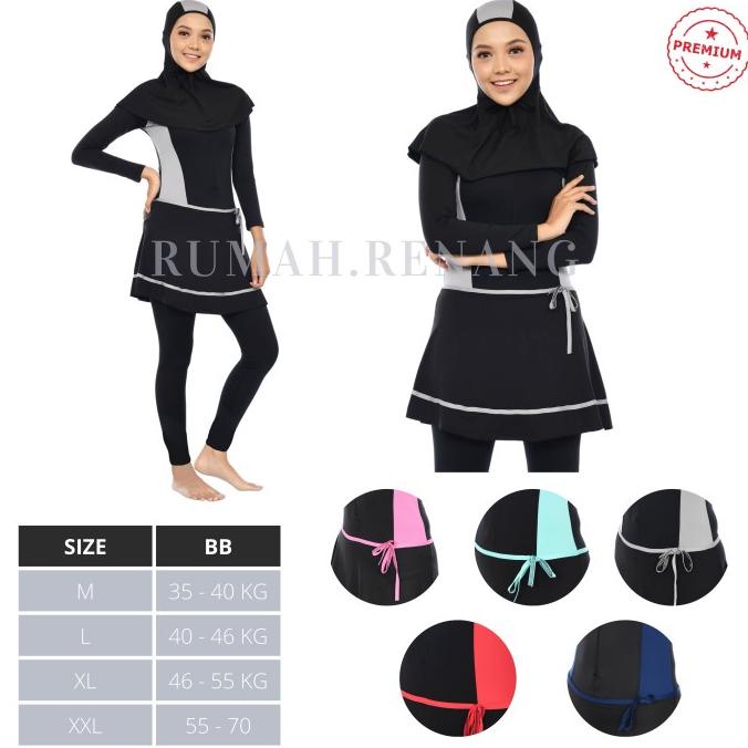 Baju renang muslimah dewasa baju renang wanita muslim baju renang pere