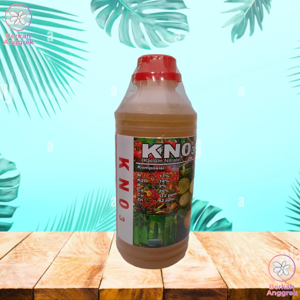 KNO3 Merah 1 Liter Pupuk KNO3 Merah Cair